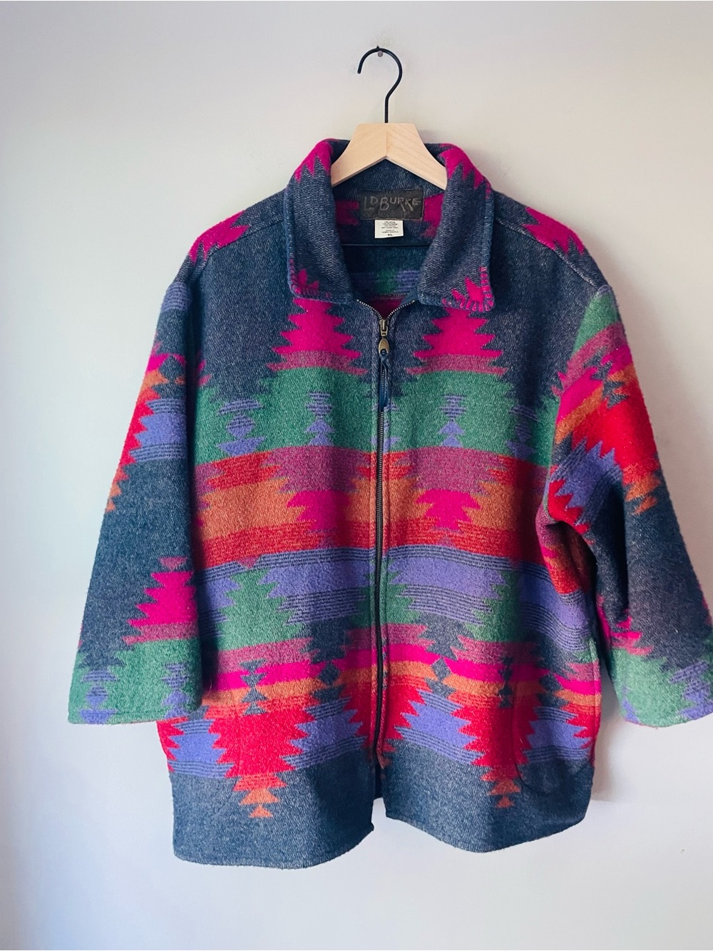 LD Burke Wool Aztec Coat